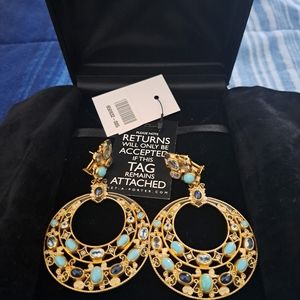 14K Gold Percossi Papi Vintage Earrings